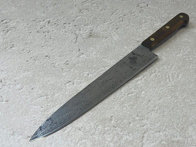 Vintage Chef Knife 260mm Carbon Steel Made in USA 🇺🇸 988