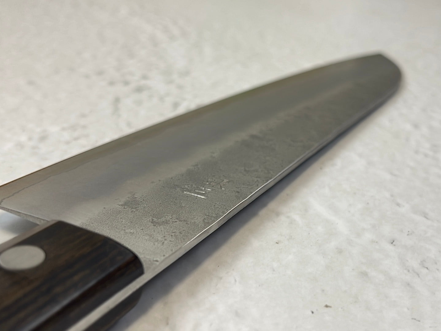Tsunehisa G3 Nashiji Brown Santoku 180mm - Made in Japan 🇯🇵