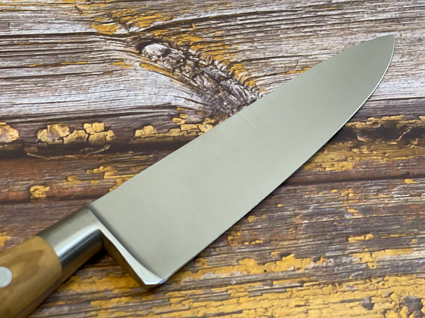 K Sabatier Chef Knife 150mm - HIGH CARBON STEEL - OLIVE WOOD HANDLE