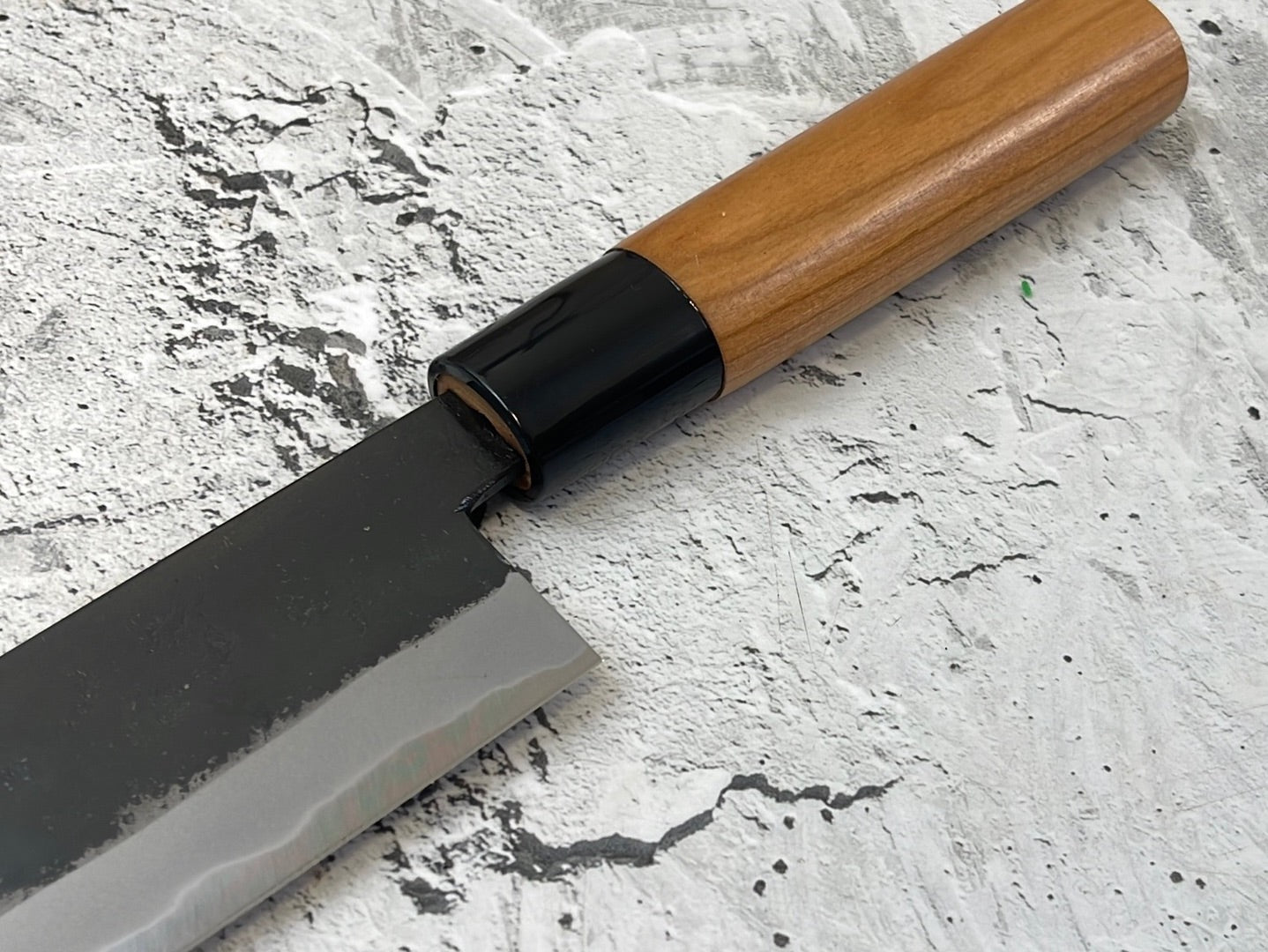 Hinokuni Shirogami #1 Gyuto Knife 180mm Cherry Wood Handle - Made in Japan 🇯🇵