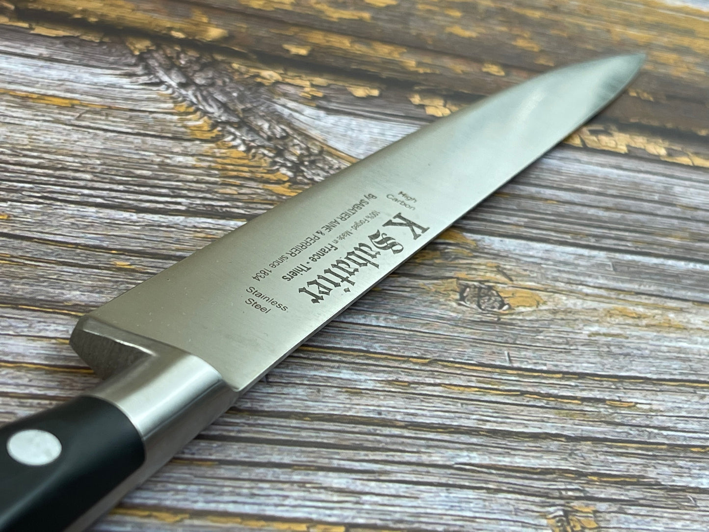 K Sabatier Authentique Flexible Fillet Knife 200mm - HIGH CARBON STEEL Made In France