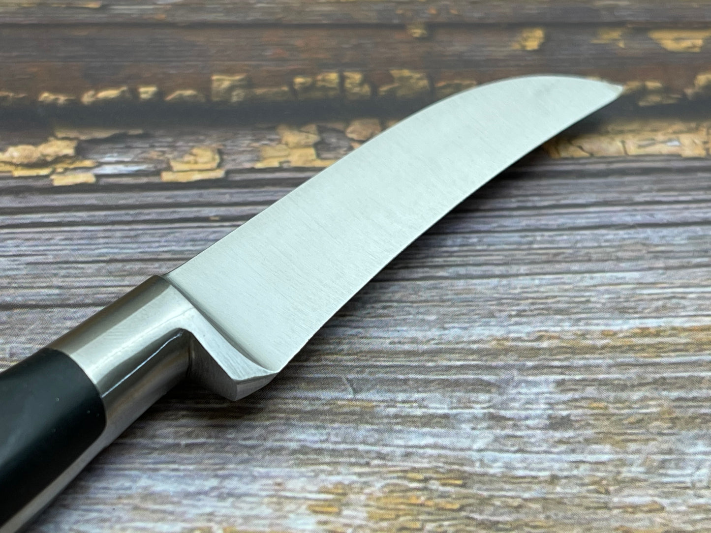 K Sabatier Authentique Curbed Paring Knife 8cm - High Carbon Steel