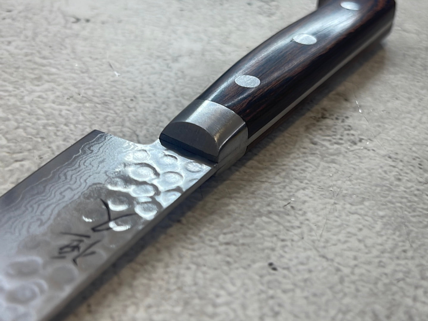 Tsunehisa VG10 Brown Pakka Petty 135mm - Made in Japan 🇯🇵
