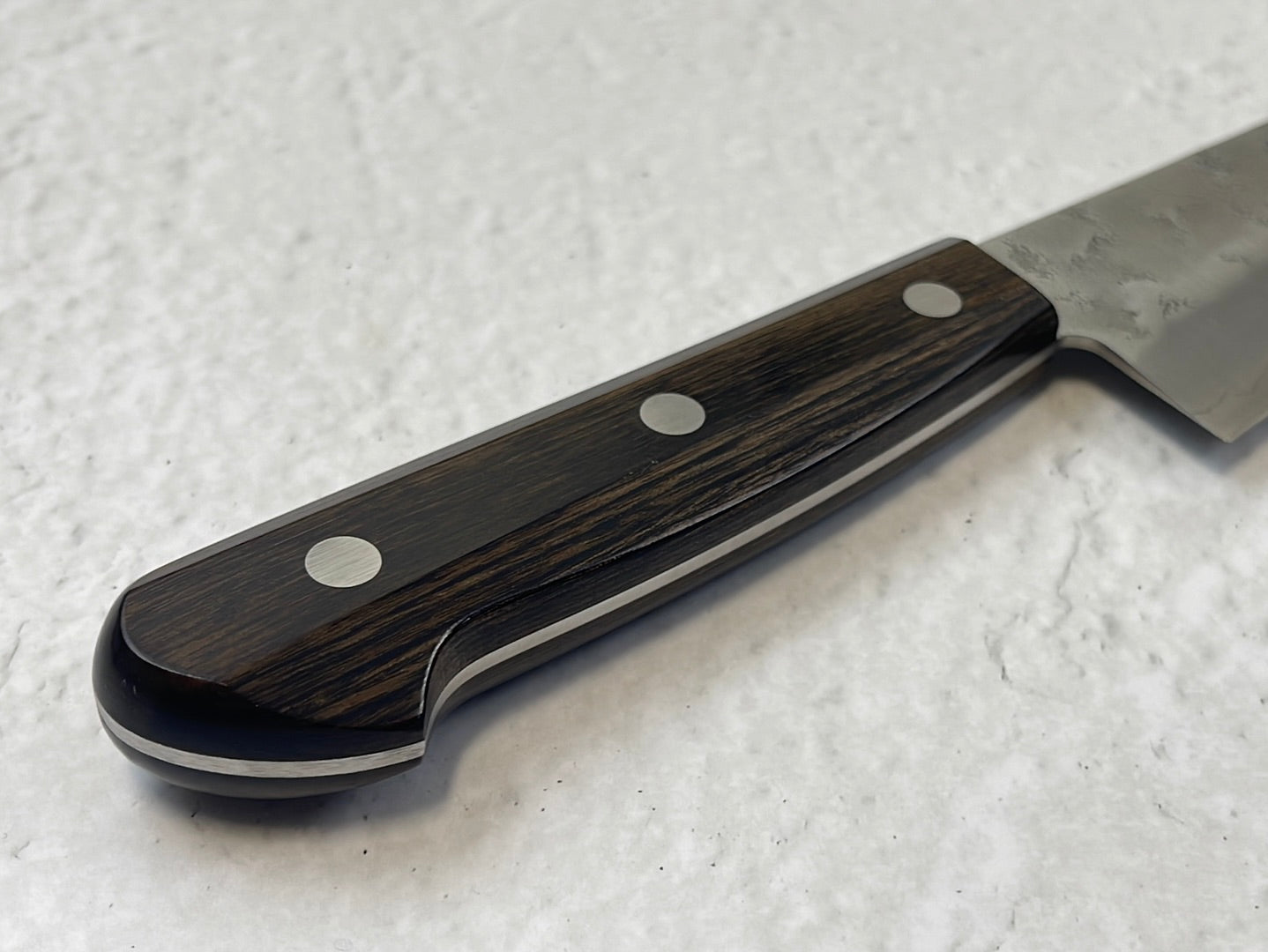 Tsunehisa G3 Nashiji Brown Gyuto 180mm - Made in Japan 🇯🇵