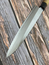 Load image into Gallery viewer, Vintage Japanese Yanagiba Knife 200mm Made in Japan  🇯🇵 Carbon Steel 876