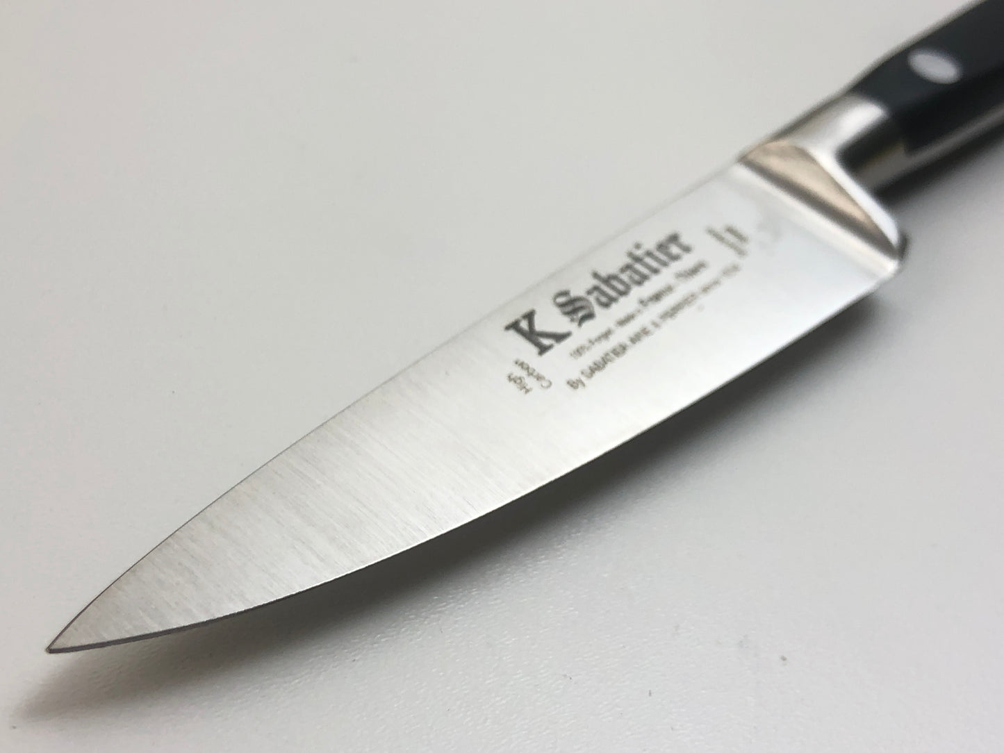 Sabatier Paring Knife 100mm - HIGH CARBON STEEL Made In France