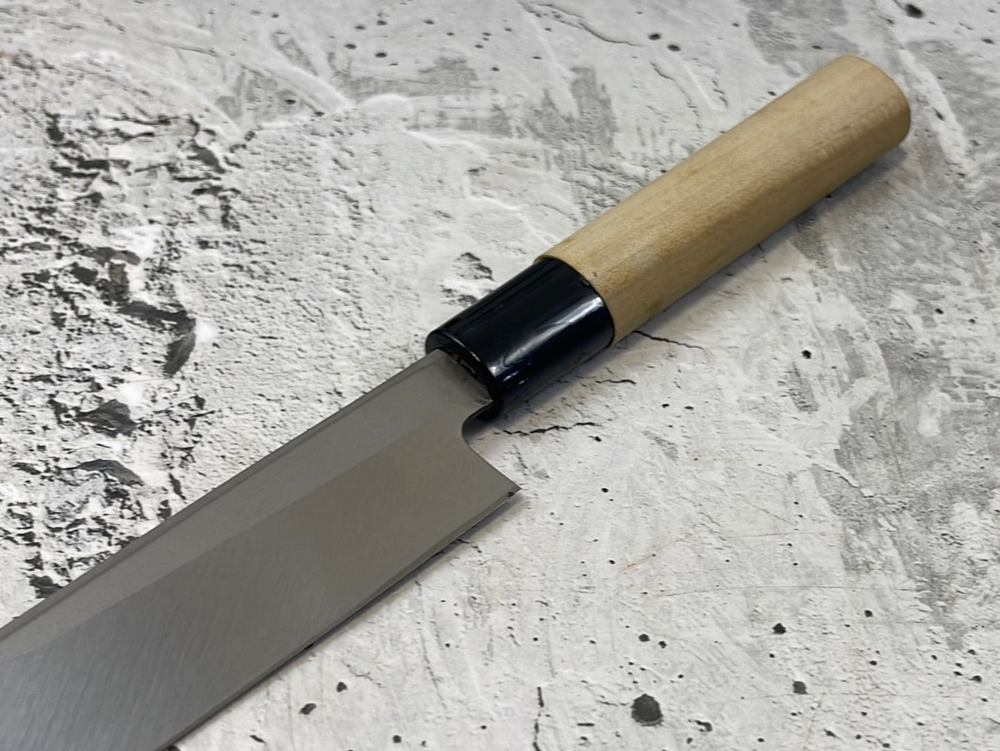 Vintage Japanese Yanagiba Knife 200mm Carbon Steel Made in Japan 845
