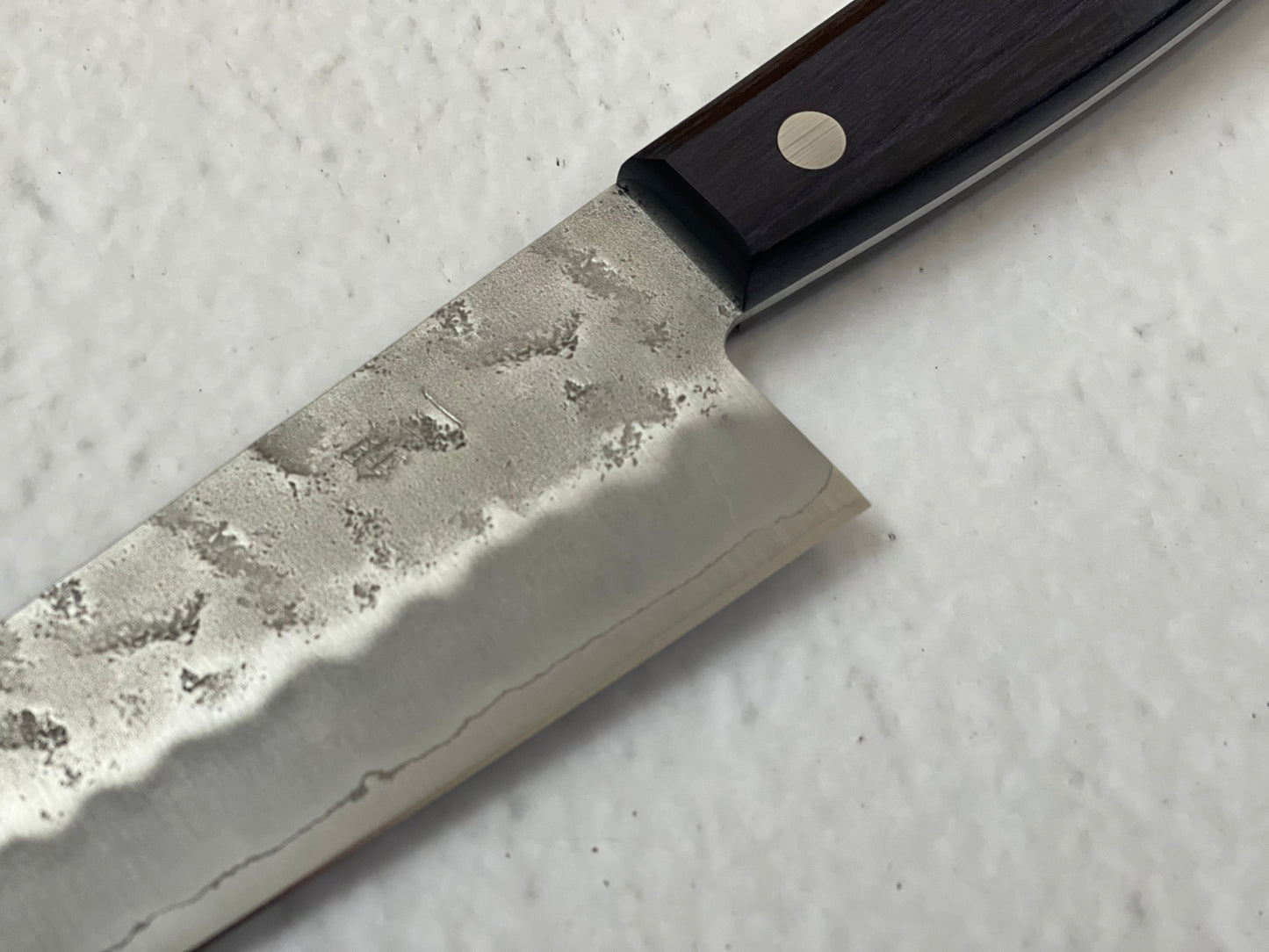 Tsunehisa G3 Nashiji Purple Gyuto 180mm - Made in Japan 🇯🇵