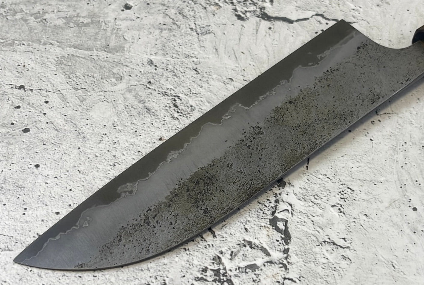 SanMai Santoku 180mm Nashiji Etched, Jatiwood & Rosewood Handle