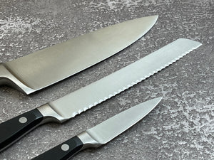 Wüsthof Classic 3 pc. Chef knife set