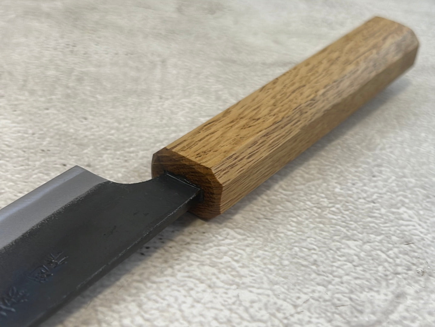 Tsukasa Shiro Kuro 135mm Yanagi- Shirogami Steel - Oak Octagnon Handle
