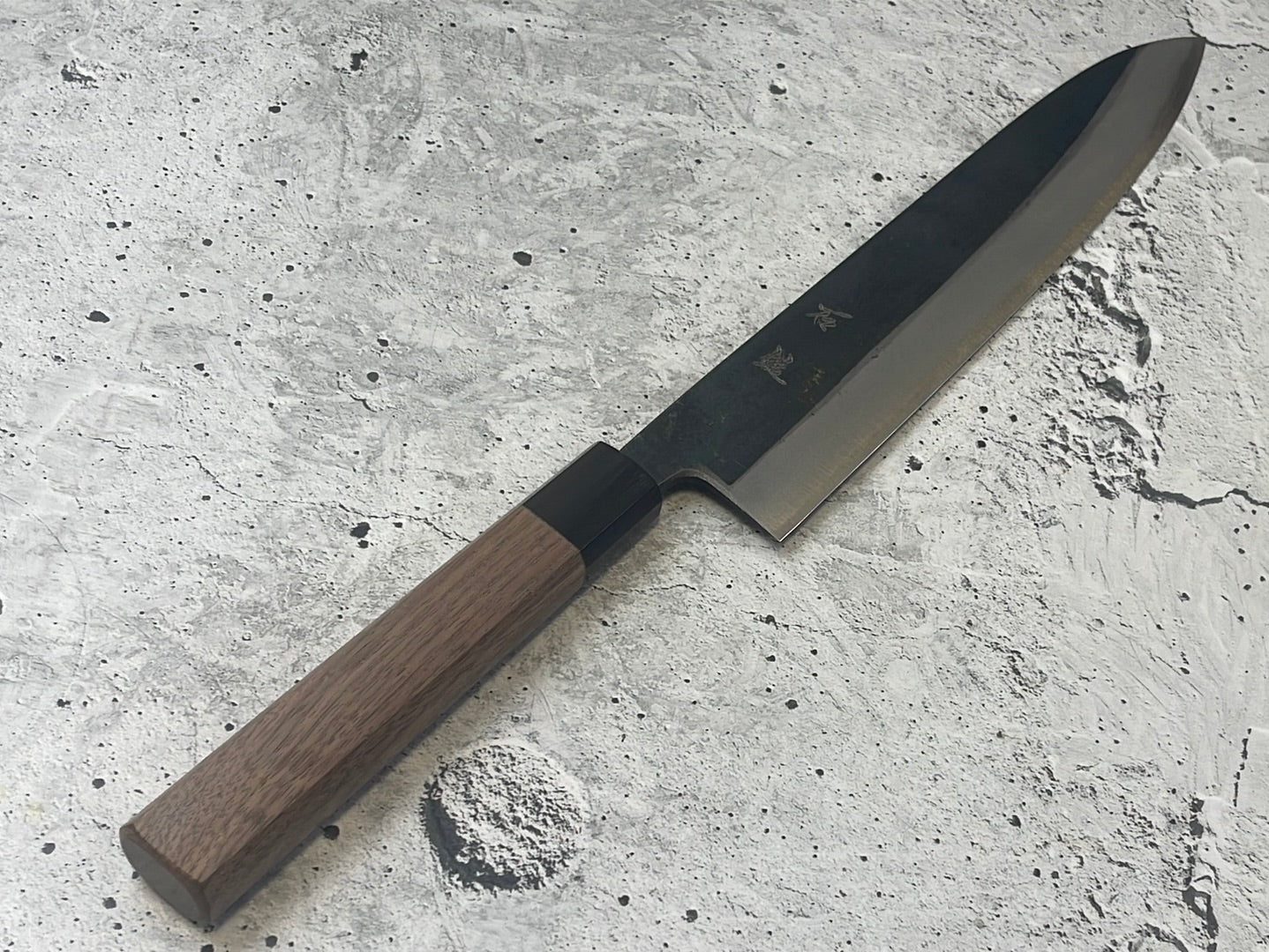 Yoshimune Kurouchi Gyuto 270mm ( 10.6 in) Aogami(Blue) No.2 Double-Bevel