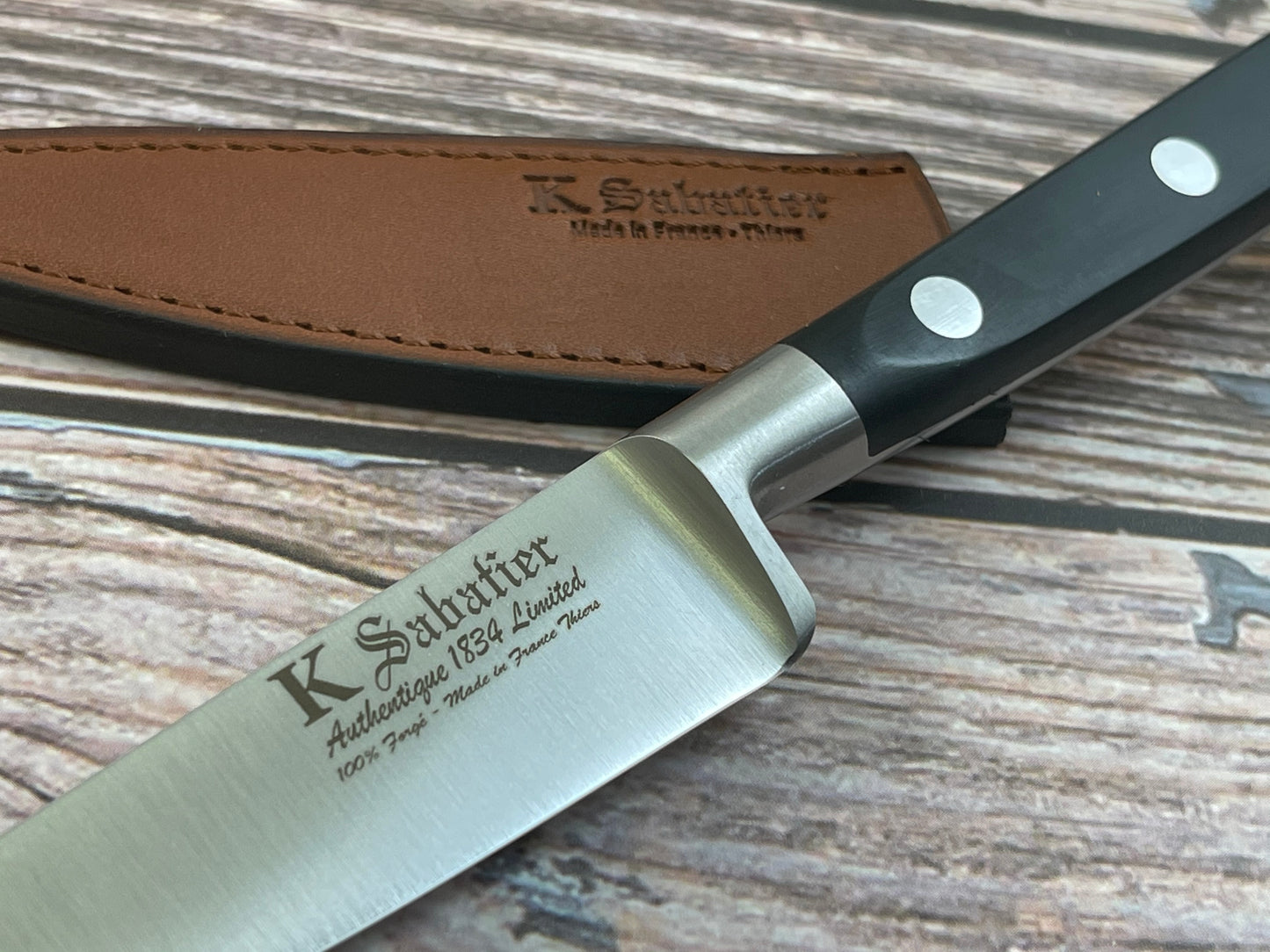 K Sabatier Limited Edition 1834 Authentique Paring Knife 100mm - HIGH CARBON STEEL Made In France