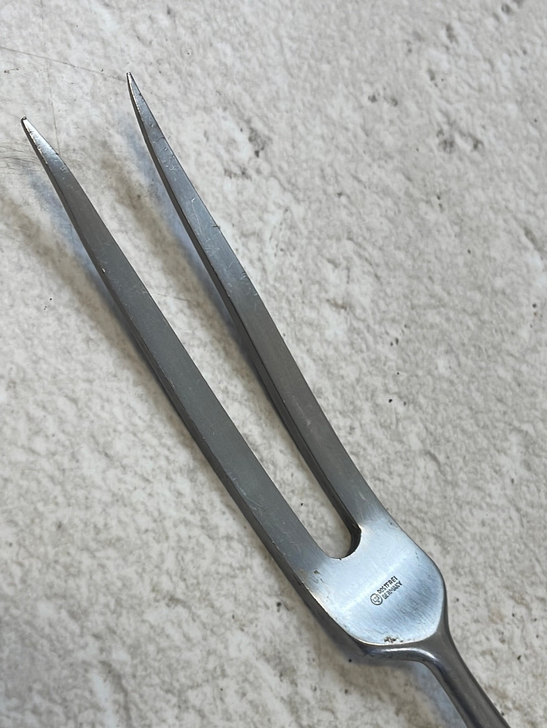 Vintage Wusthof curved Fork 150mm High Carbon Steel Made in Germany 🇩🇪 975