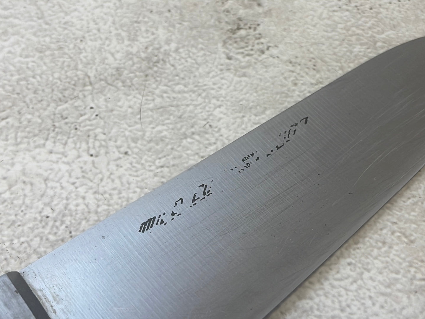 Vintage Japanese Santoku Knife 160mm Made in Japan 🇯🇵 High Carbon Steel 1109