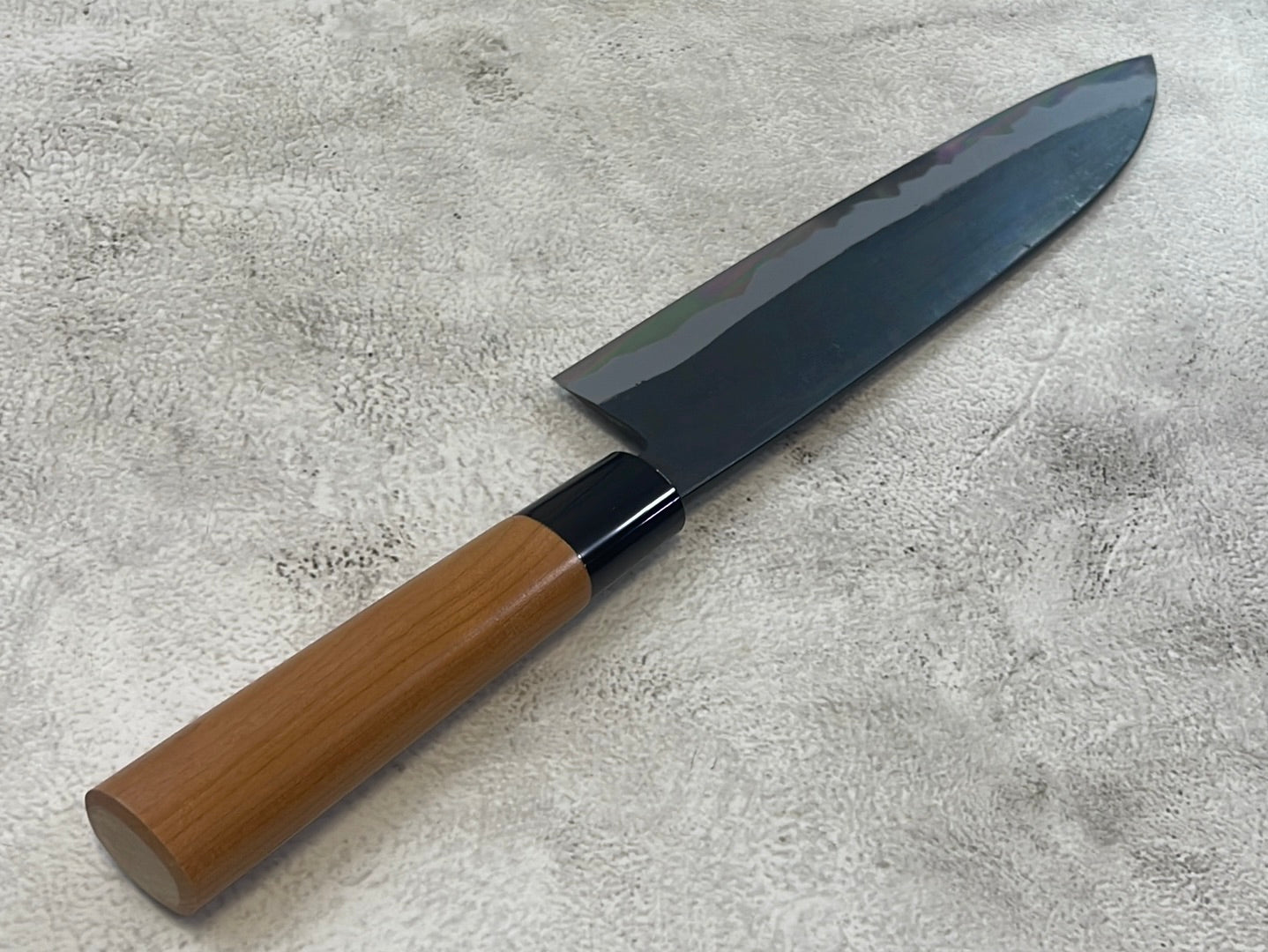 Hinokuni Shirogami #1 Gyuto Knife 240mm Cherry Wood Handle - Made in Japan 🇯🇵