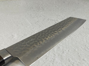 Tsunehisa AUS-8 Tsuchime Kiritsuke Knife 210mm Brown Pakka Wood - Made in Japan 🇯🇵