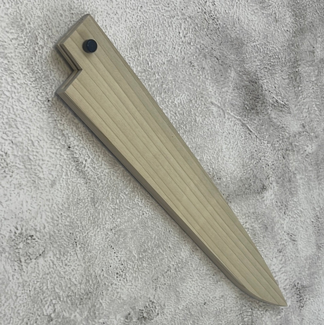 Sujihiki 240mm Magnolia Saya Sheath with Plywood Pin