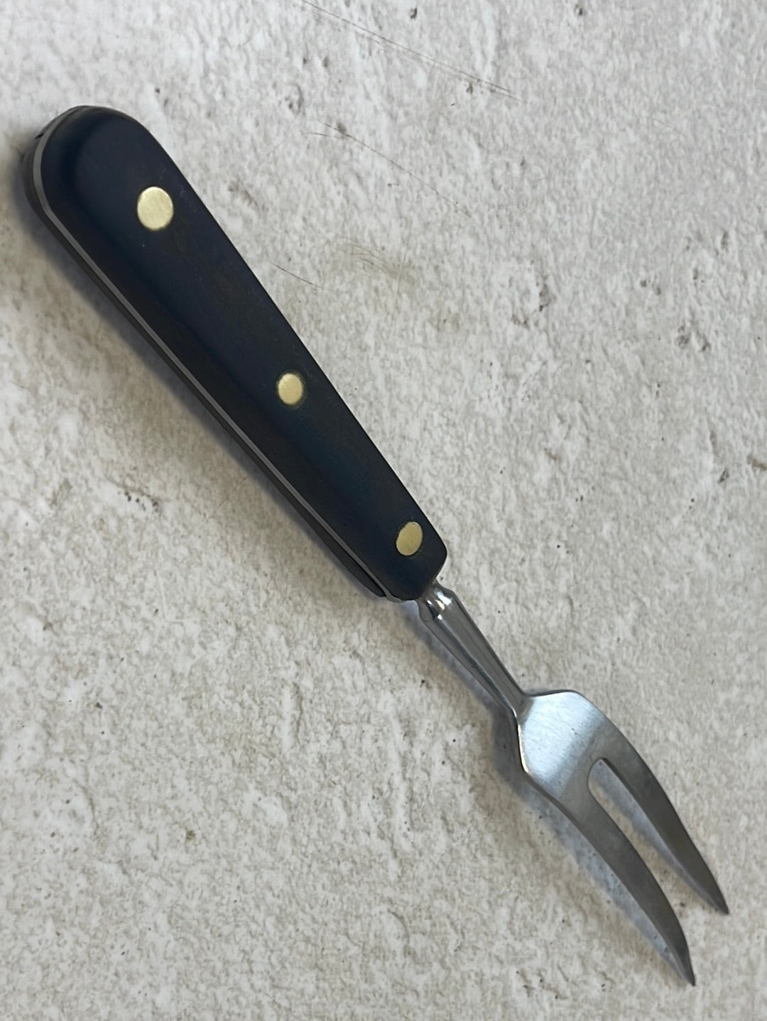 Vintage Wusthof curved Fork 150mm High Carbon Steel Made in Germany 🇩🇪 975
