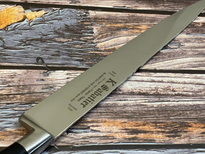 K Sabatier Authentique Slicing Knife 250mm - HIGH CARBON STEEL Made In France