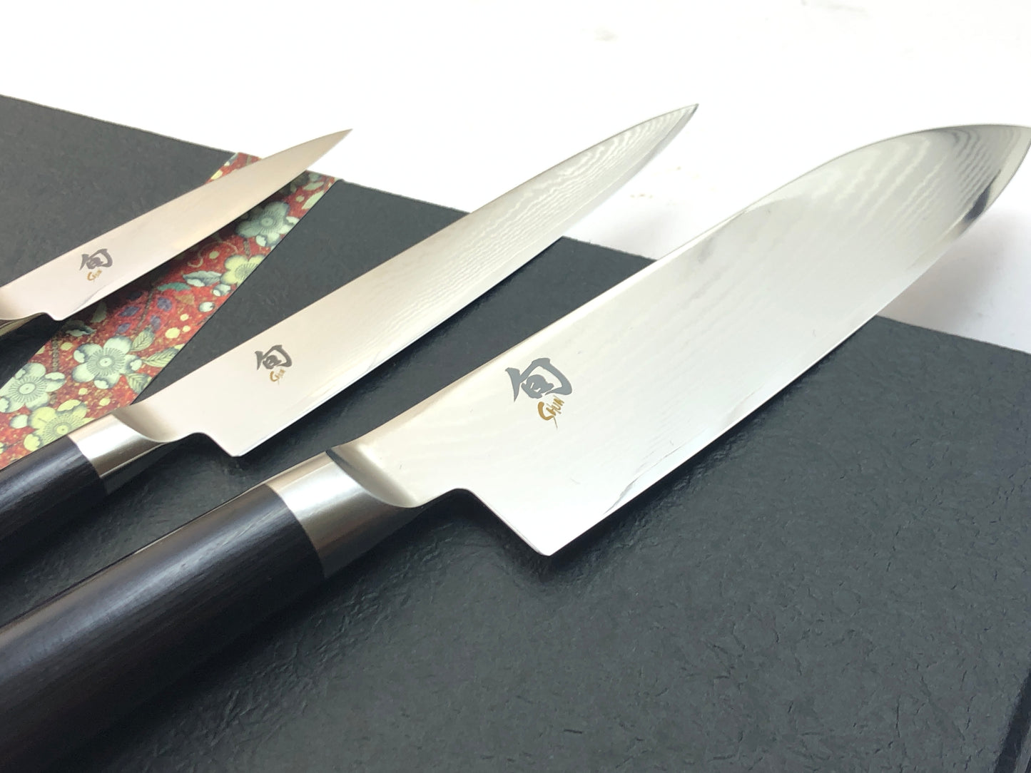 Shun Classic 3 Piece Santoku Knife Set