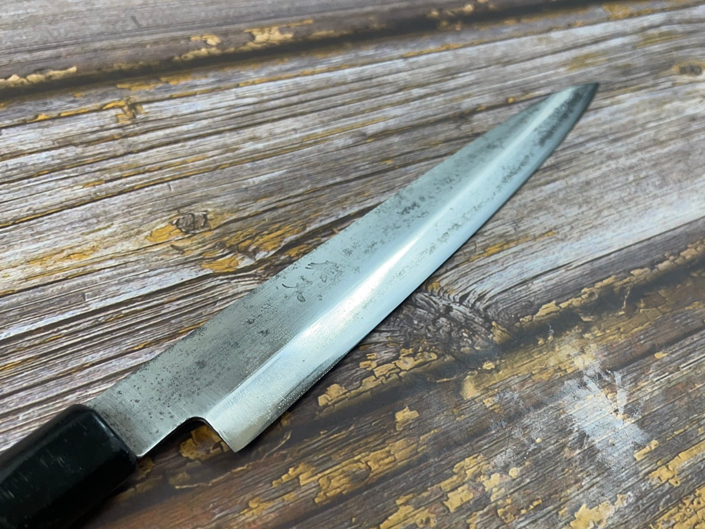 Vintage Japanese Yanagiba Knife 200mm  Made in Japan 🇯🇵 Carbon Steel 434