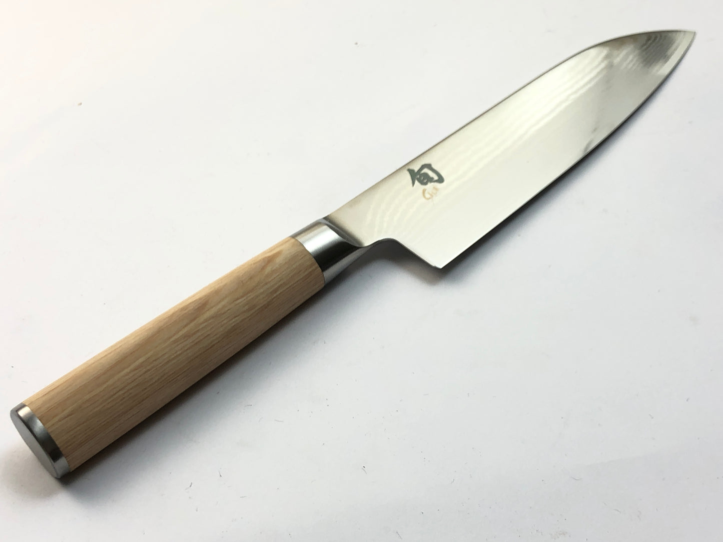 Shun Classic White Santoku Knife 18cm