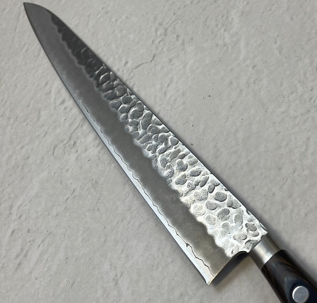 Tsunehisa AUS-8 Tsuchime Sujihiki Knife 270mm Brown Pakka Wood - Made in Japan 🇯🇵