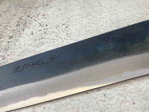 Zakuri Aokami Steel Kuro Yanagiba Knife 240mm - Made in Tosa 🇯🇵 Japan