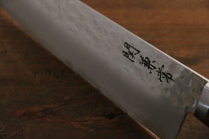 Kanetsune VG1 Hammered Santoku Japanese Knife 165mm Mahogany Handle