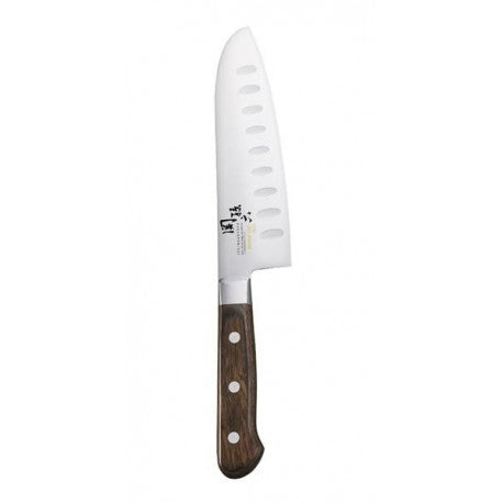 Seki Magoroku Benifuji Scalloped Santoku Knife 16.5cm